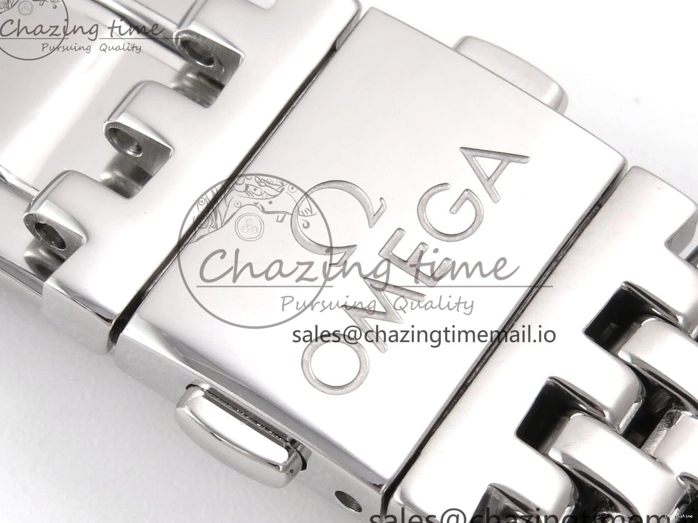 0225 Supportive De Ville Date SS VSF 1:1 Best Edition Blue Dial on SS Bracelet A 7700